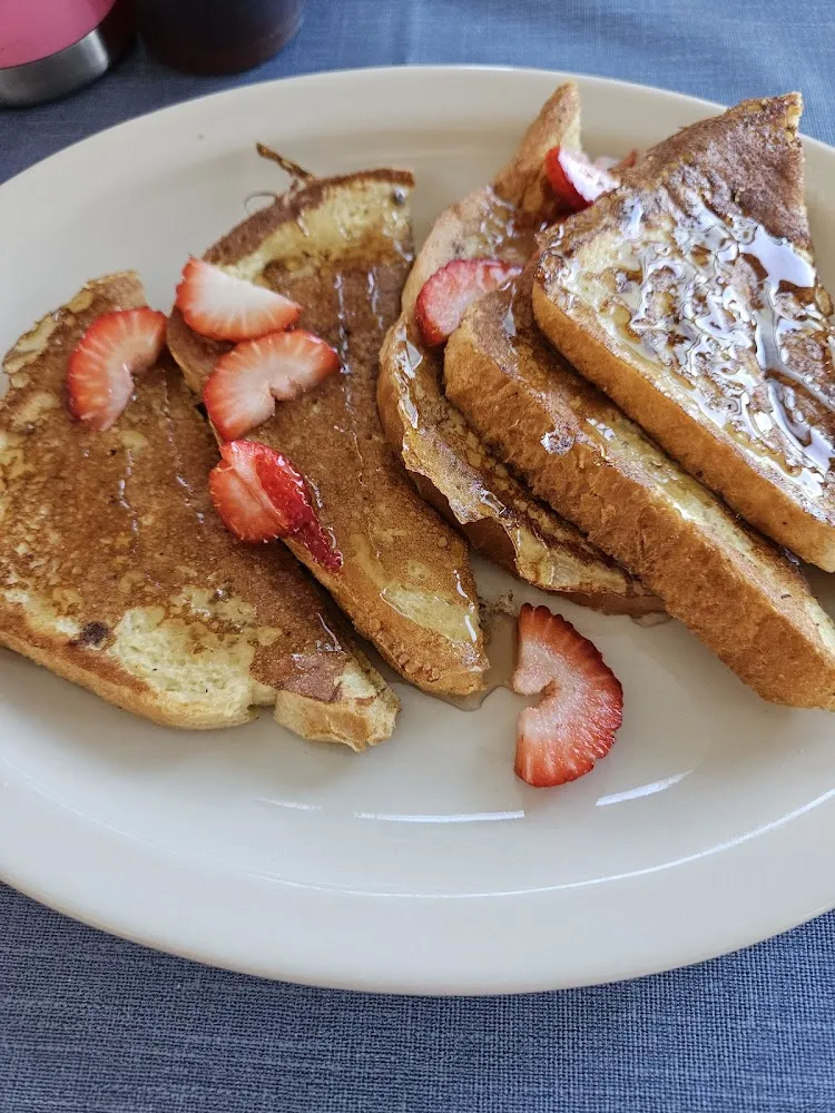 French Toast Topped With