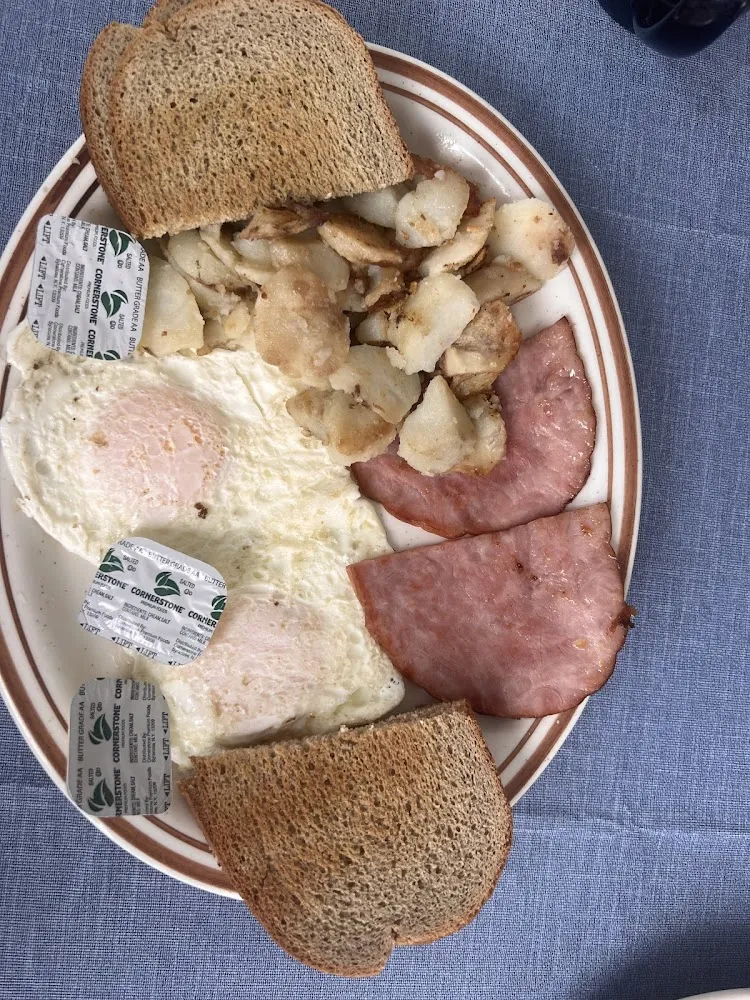 Toast with Fried Potatoes